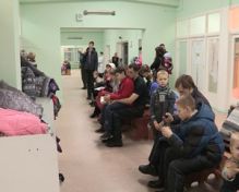 Пациенты детской поликлиники испытывают неудобства из-за текущего ремонта