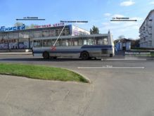 В понедельник вечером, в самый час-пик, возле магазина "Енисей" произошло автодорожное происшествие