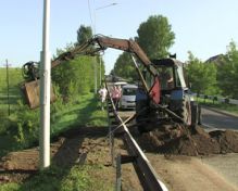 В связи с аварийной ситуацией на дороге от перекрестка пос. Октябрьский - пос. «1000 дворов» до разворотного круга в пос.