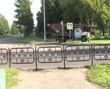 Перекресток в районе городской ярмарки для пешеходов теперь стал Г-образным