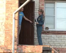 Пожарные Зеленогорска проводят рейды по частному сектору