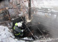 Во втором садоводстве произошел пожар
